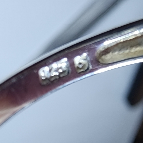 925 Sterling Silver Multi Color Gemstones Ring Bracelet and earrings set - Picture 8 of 13